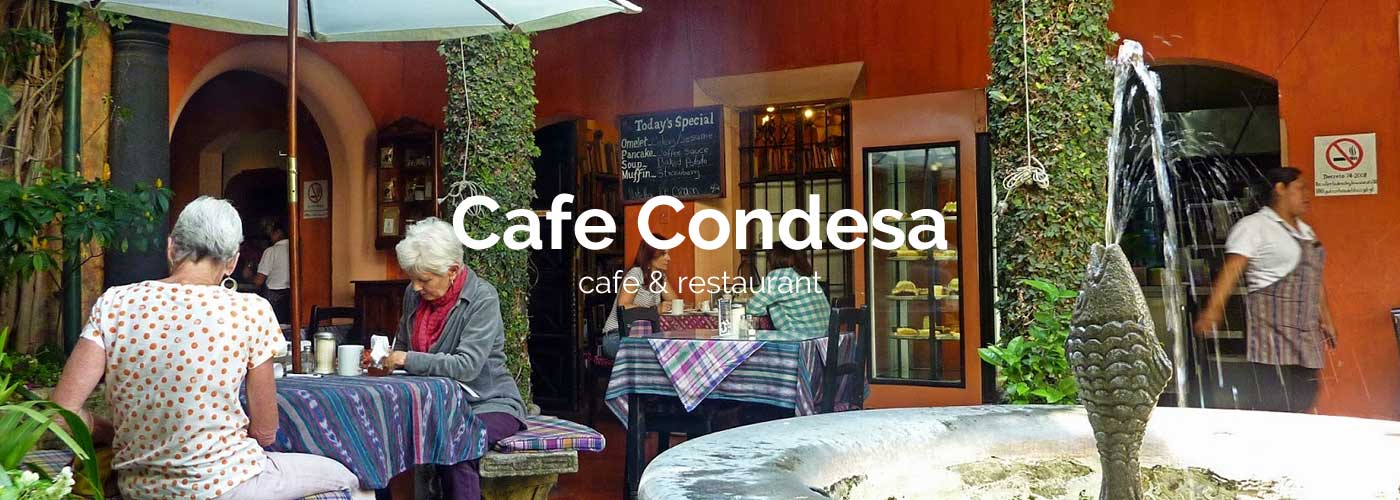 cafe condesa antigua guatemala